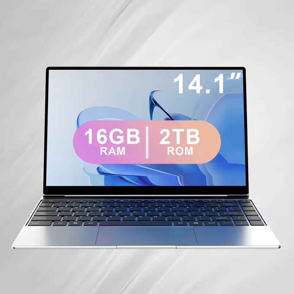 YEPO Ultra Slim Laptop 14.1" – 16GB RAM, 2TB SSD, Intel Processor, Windows 11