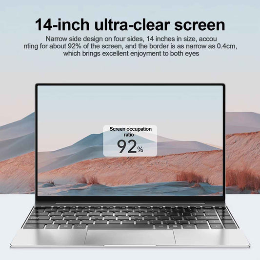 YEPO Ultra Slim Laptop 14.1" – 16GB RAM, 2TB SSD, Intel Processor, Windows 11