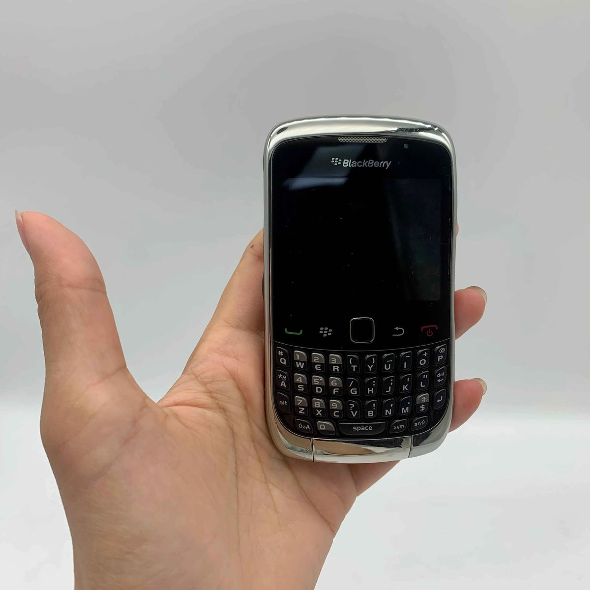 BlackBerry Curve 9300 Refurbished – Unlocked 3G, WiFi, QWERTY Keyboard Smartphone
