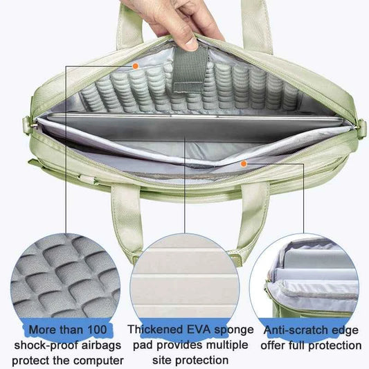 Laptop Shoulder Bag 13.3 14 15.6 inch Notebook Messenger Handbags for MacBook Air Pro 13 15 16" HP Dell Lenovo Asus Acer Surface