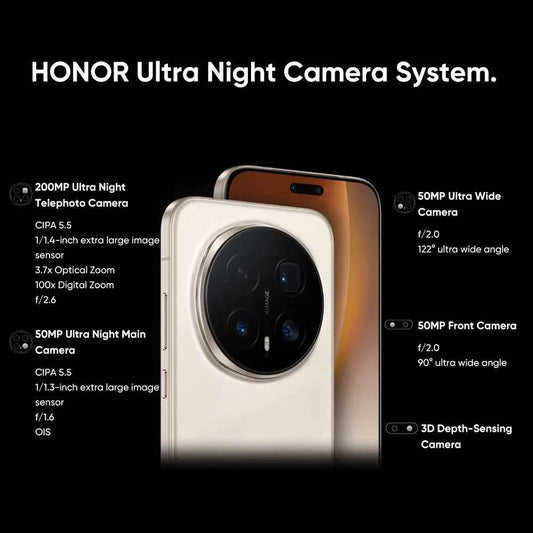 Honor Magic 8 Pro 5G Global – Snapdragon 8 Elite, 200MP Camera, 6270mAh, 100W Charge, 6.71" OLED, NFC