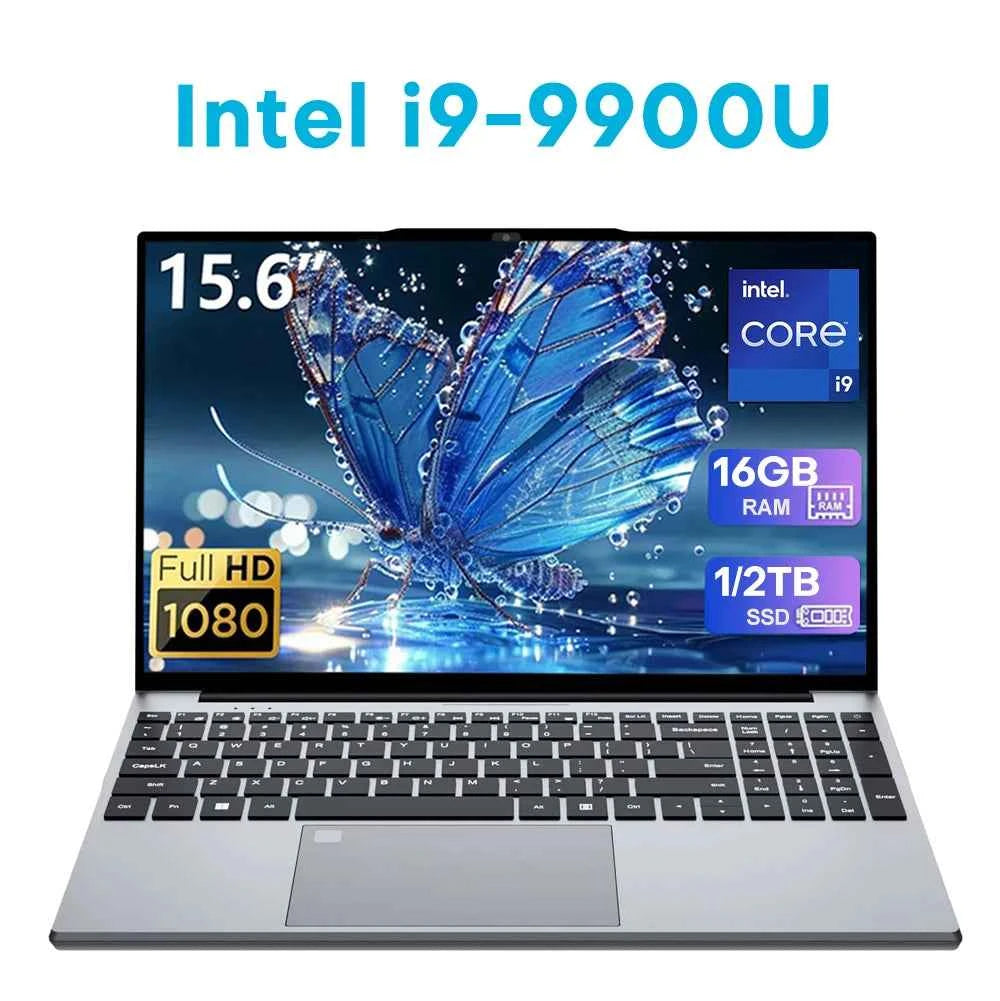 2026 Gaming Laptop – Intel Core i9-10980HK or 9900U, 16GB RAM, 1TB SSD, Windows 11, Portable PC