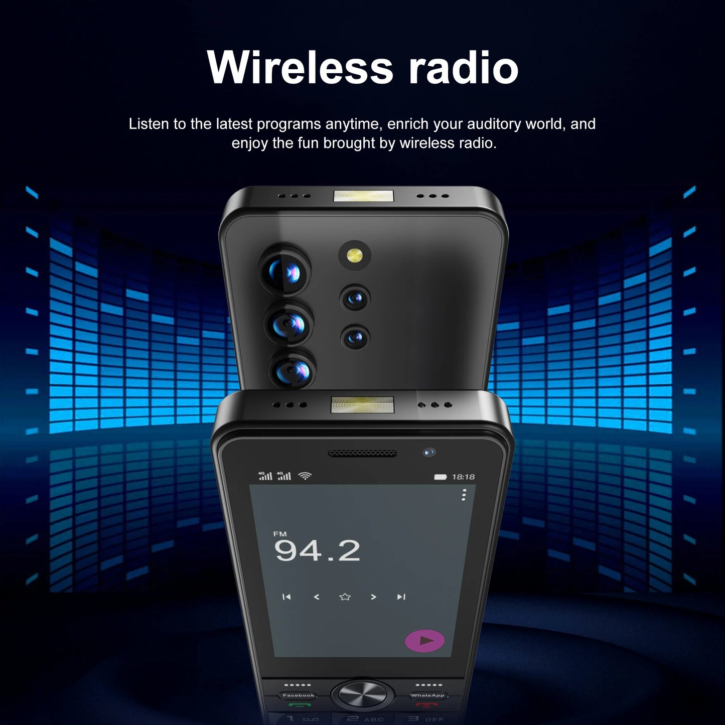 SERVO F25 PRO 4G Smartphone – Android, 3.5" Touch Screen, 2GB+16GB, Dual SIM, FM Radio, Play Store