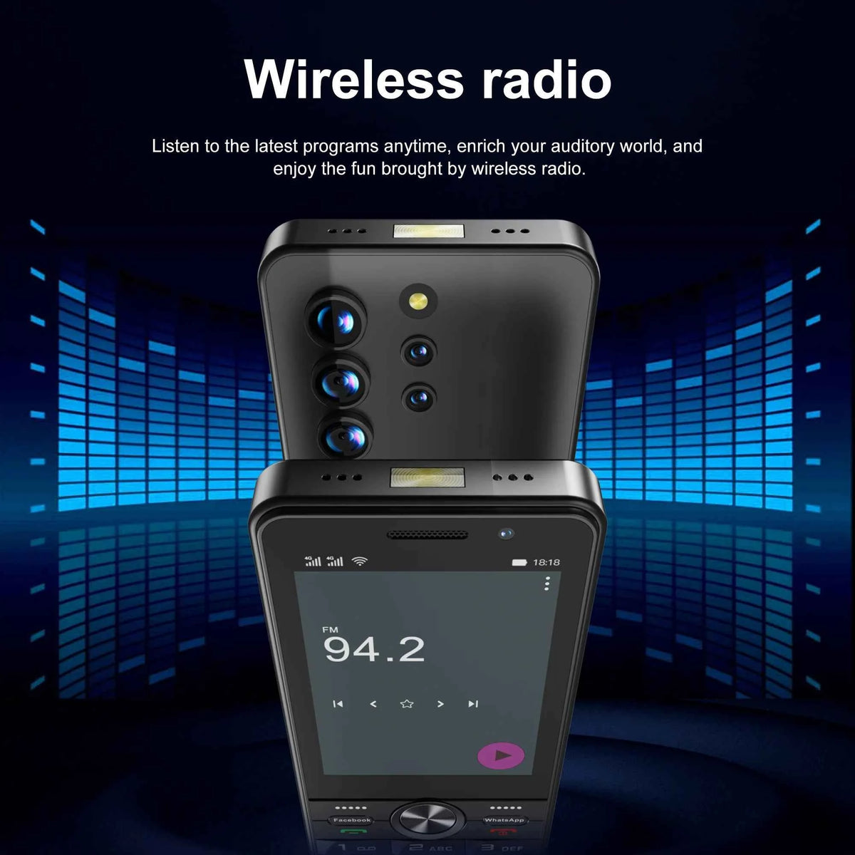 SERVO F25 PRO 4G Smartphone – Android, 3.5" Touch Screen, 2GB+16GB, Dual SIM, FM Radio, Play Store