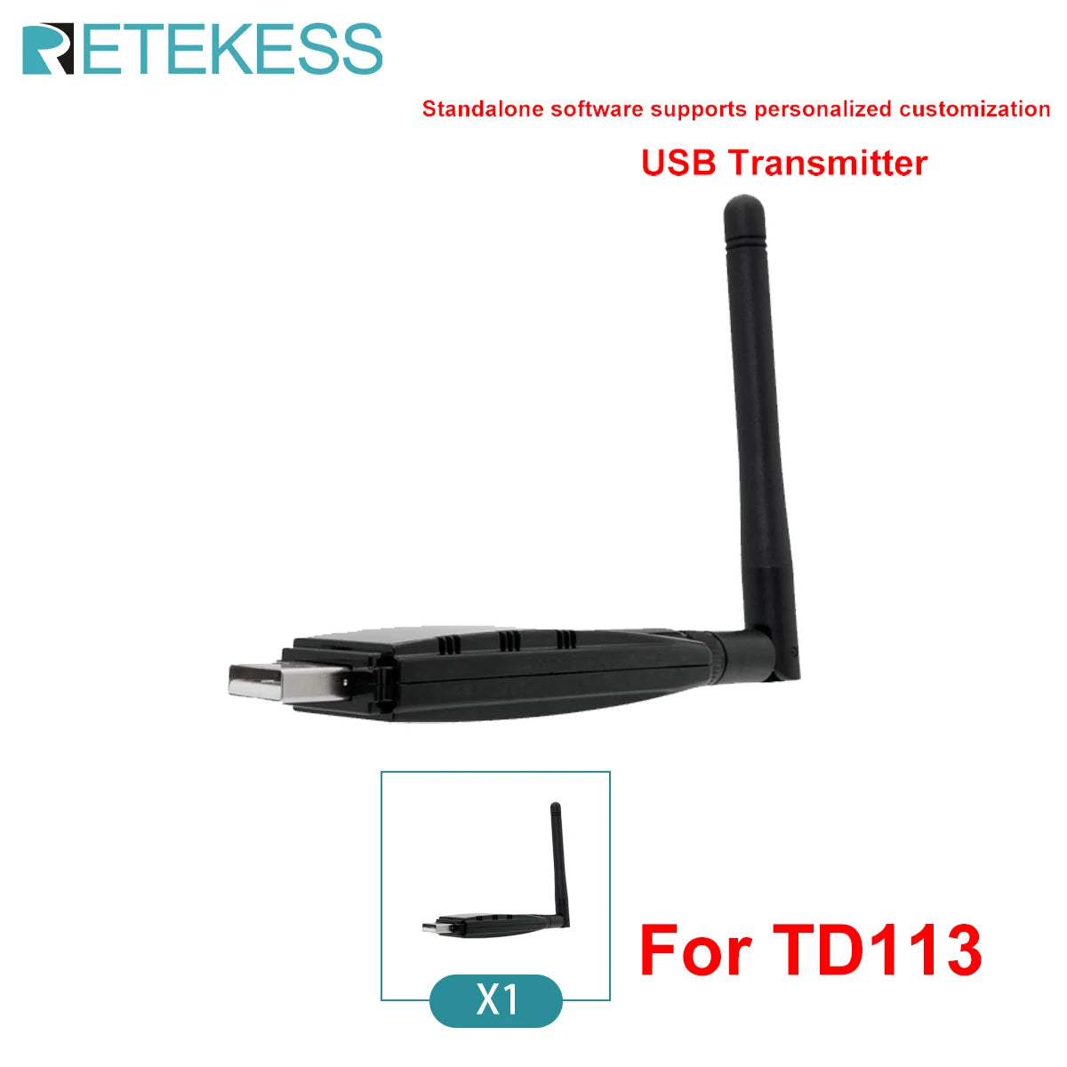 Retekess Caregiver Pager Wireless Calling System T114 Screen TD113 Watch Alert SOS Call Buttons for Clinic Hospital Nurses Home