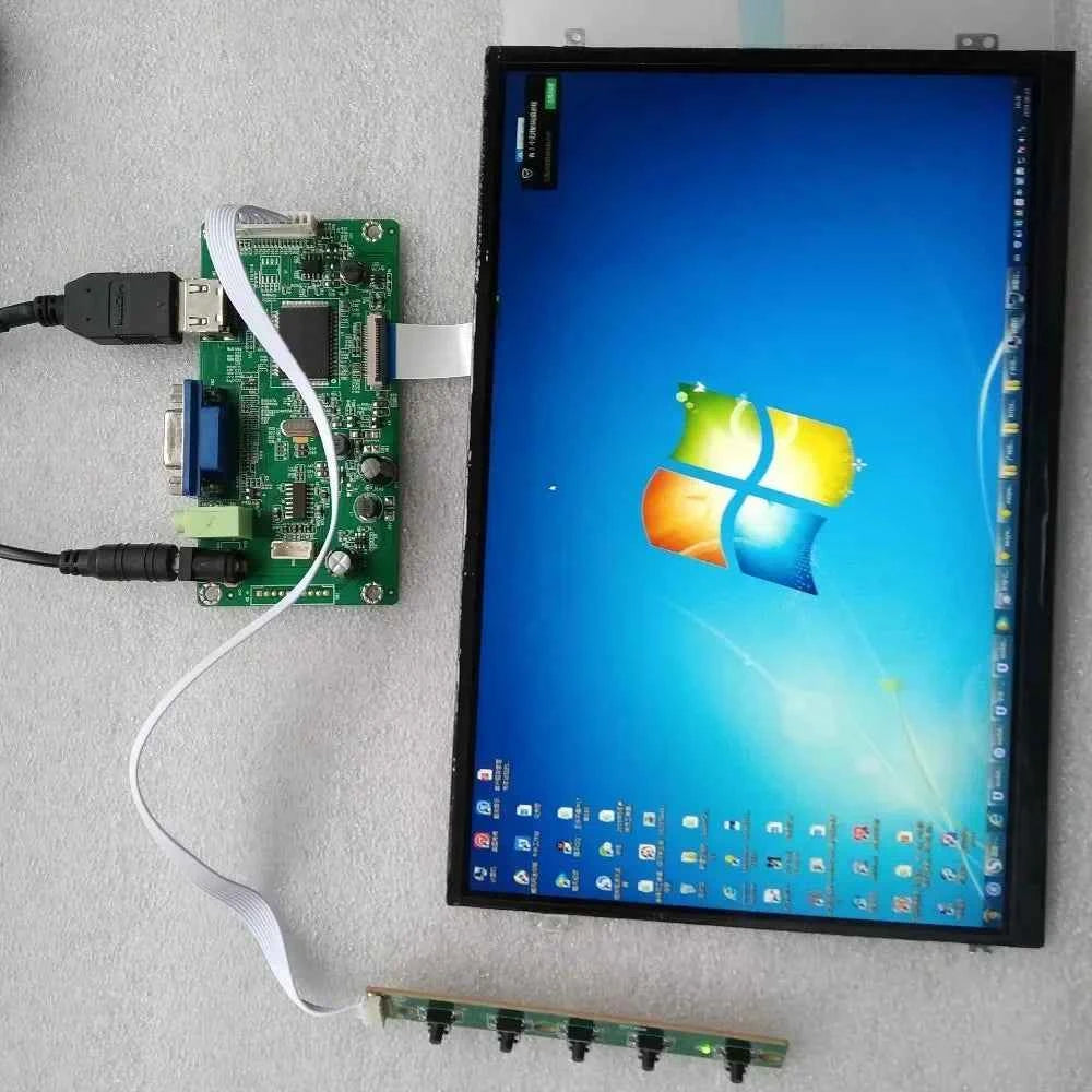 for NT140WHM-N41/N31/N44/N43 EDP LED LCD DRIVER 14" SCREEN display 1366×768 HDMI-compatible monitor Controller board KIT VGA