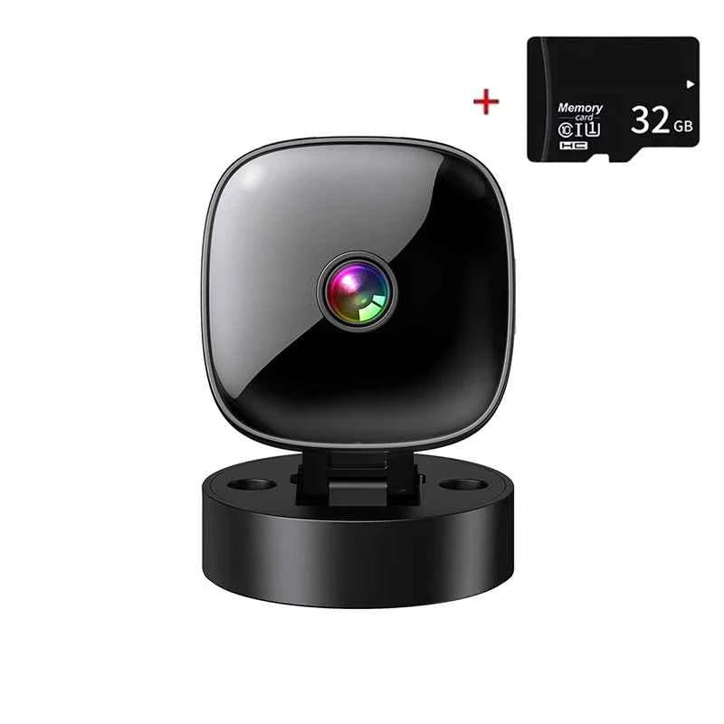 HD WiFi Mini Security Camera – Remote Video Monitor for Smart Home Surveillance