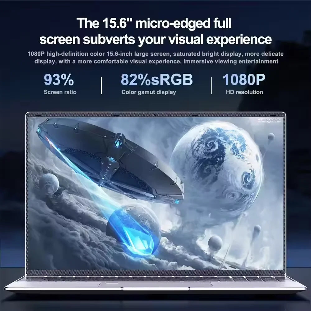 15.6" Laptop – Intel Core i9-10980HK, 16GB RAM, 1TB SSD, Windows 11 Pro – Office, Gaming & Study