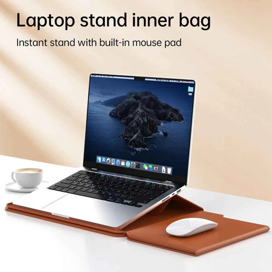 Laptop Liner Sleeve for Macbook Air 13.6 Case 13.3 15.4 Unisex Waterproof Letters Sleeve Envelope Leather Laptop Sleeve Pouch