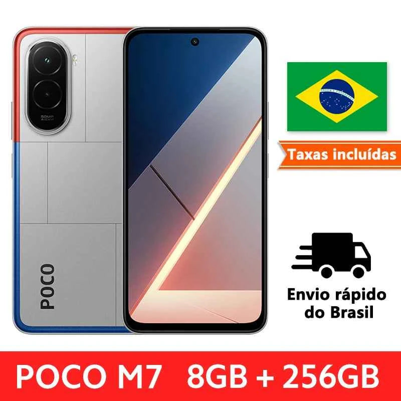 POCO M7 Global Version – Snapdragon 685, 6.9" FHD+ Display, 7000mAh, 33W Fast Charge, NFC
