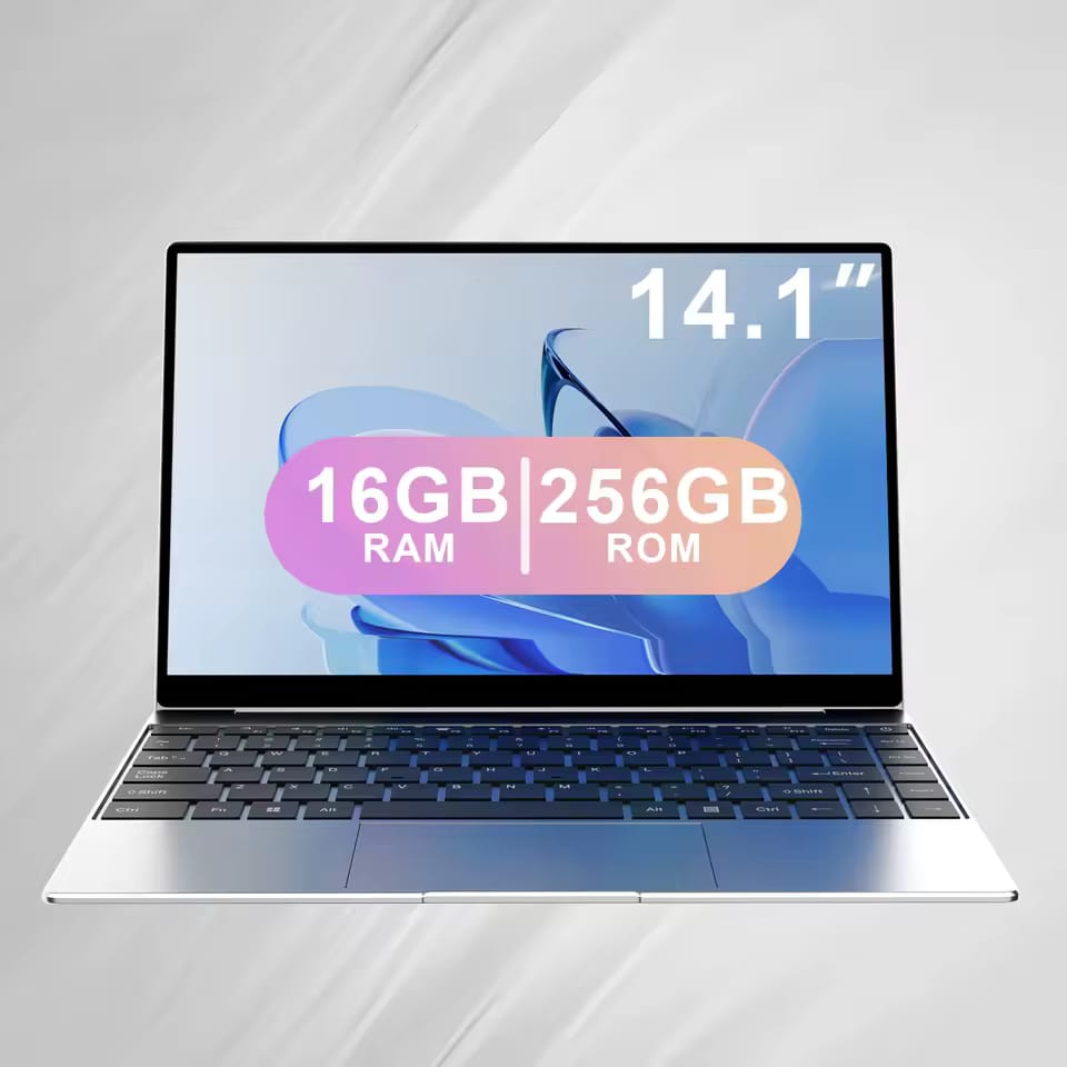 YEPO Ultra Slim Laptop 14.1" – 16GB RAM, 2TB SSD, Intel Processor, Windows 11
