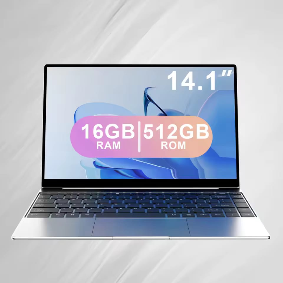 YEPO Ultra Slim Laptop 14.1" – 16GB RAM, 2TB SSD, Intel Processor, Windows 11