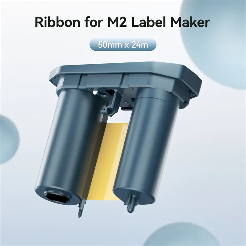Niimbot M2/M3 Special Carbon Ribbon Label Printer Label Ribbons Barcode Label Maker Outdoor Waterproof Scratch-resistant Tag