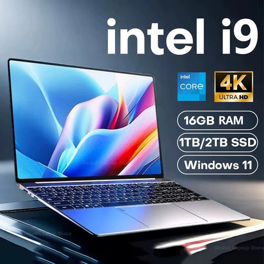 2026 15.6" Laptop – Intel Core i9-10980HK, 16GB RAM, 1TB SSD, Fingerprint Unlock, Windows 11 Pro