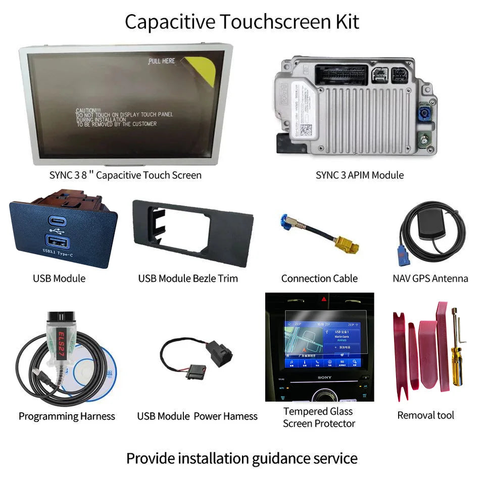 Factory SYNC 2 to SYNC 3 Upgrade Kit APIM Module Carplay Fit for Ford Lincoln Sync3