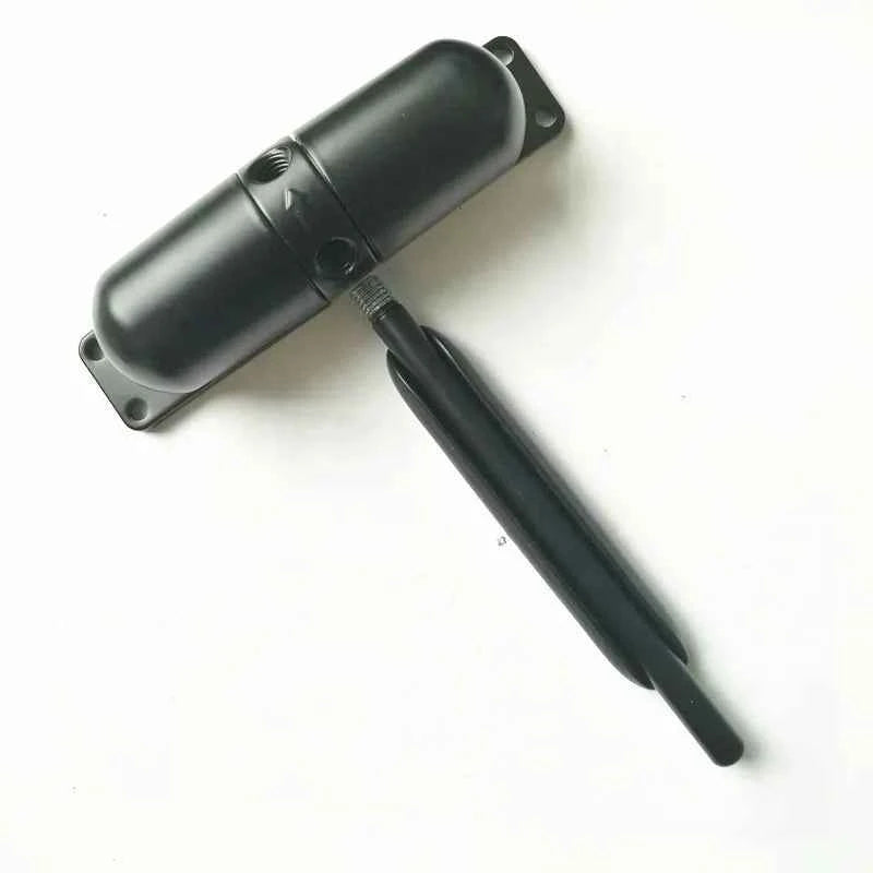 Black 20-70KG Zinc Alloy Adjustable Surface Mounted Automatic Spring Door Closer Door Hardware ZC013