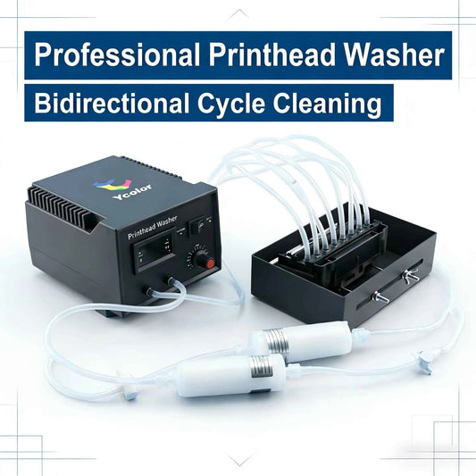 DTF Printhead Clogged Cleaning Machine Cleaner Kit Washer For Epson DX5 XP600 I3200 I1600 L1800 L805 1390 UV Printer Head Unclog