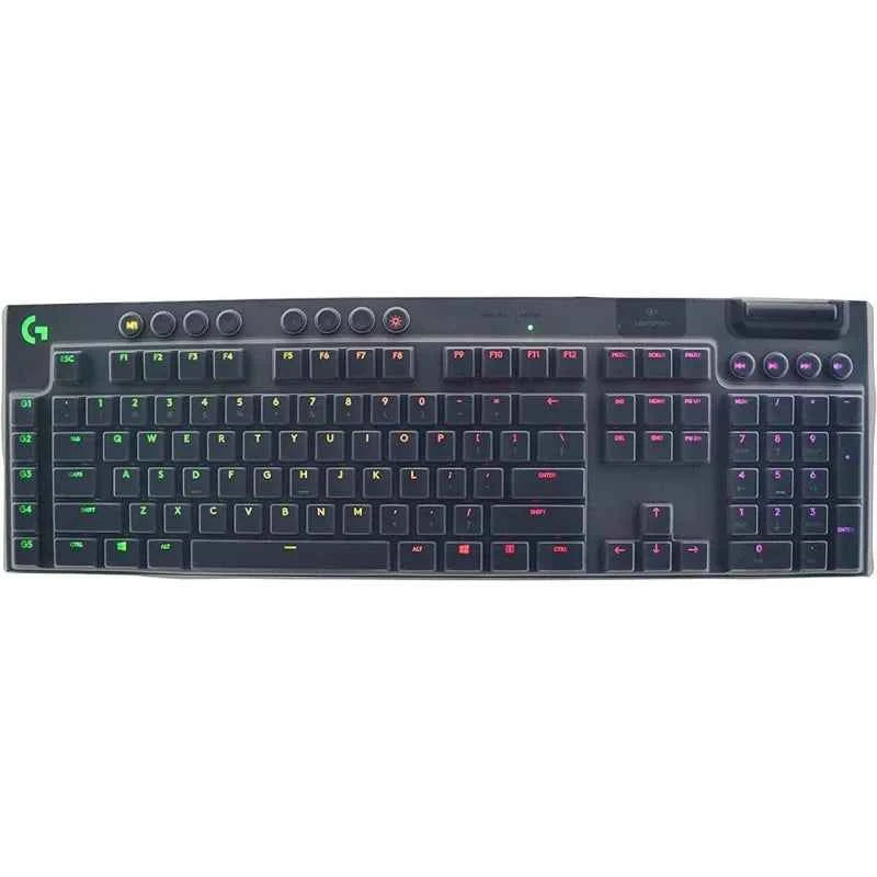 For Logitech G915 G913 TKL 87 keys / G913 G813 109 keys Mechanical Gaming Silicone Desktop keyboard Cover Skin Protector Film