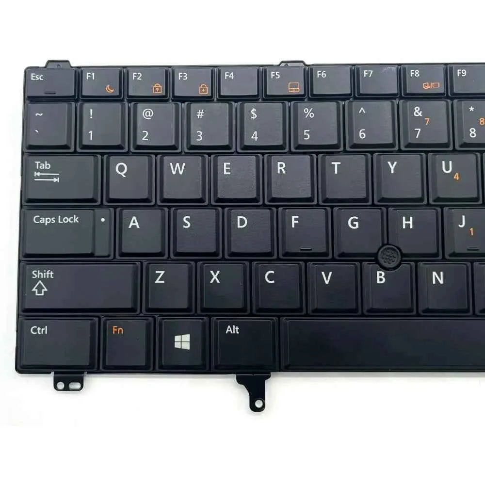 US Layout Replacement Keyboard with Backlight Pointer for Dell Latitude E5420 E5430 E6220 E6320 E6330 E6420 E6430 E6440 Series