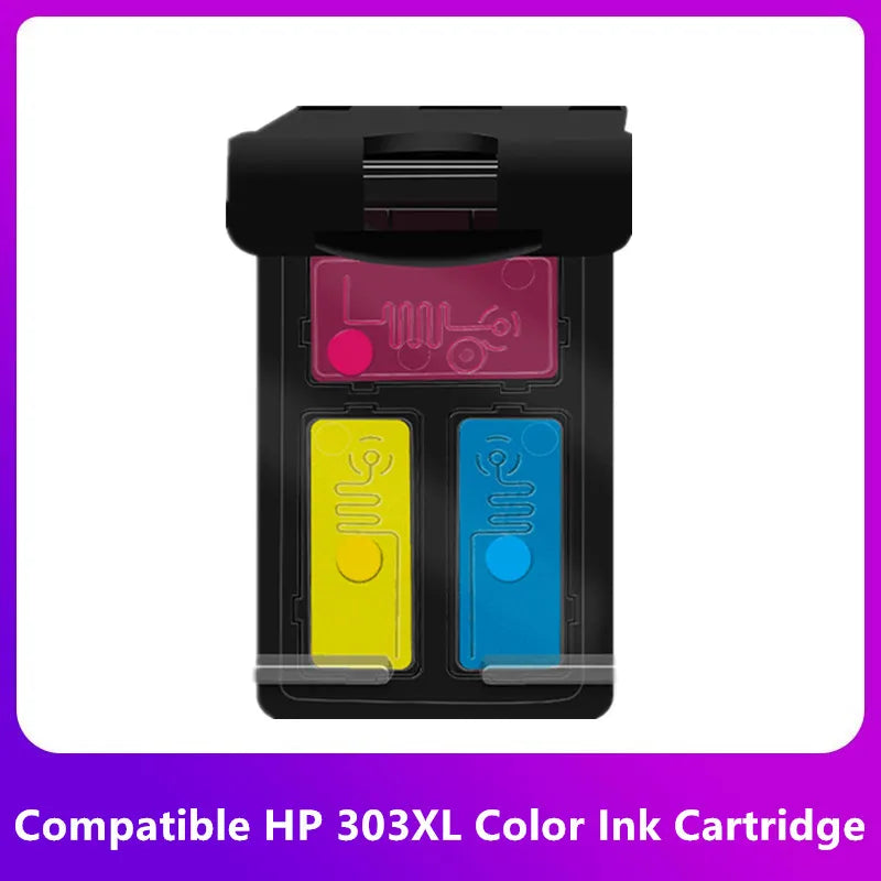 Ink Cartridge 303XL Compatible for HP303 for HP 303 for HP Envy 6220 6222 6230 6234 6252 6255 7120 7130 7132 7155 Printers