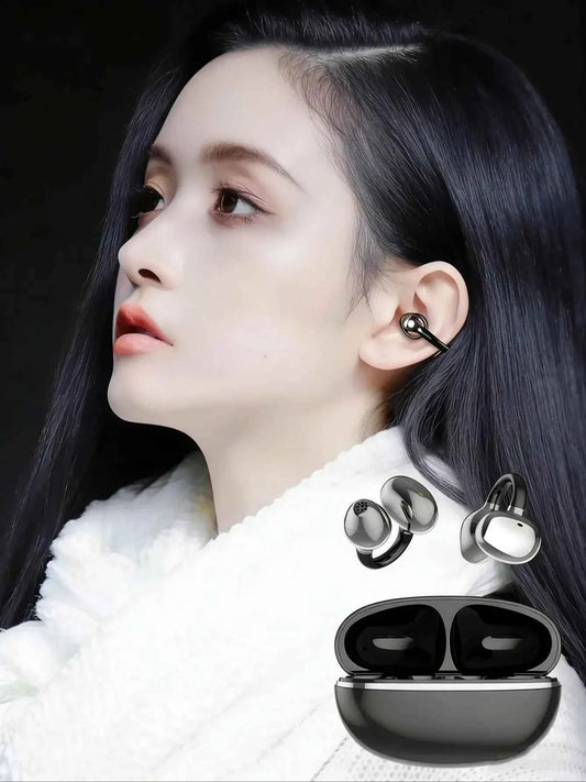 Open Ear Clip Wireless Bluetooth 5.4 Earbuds