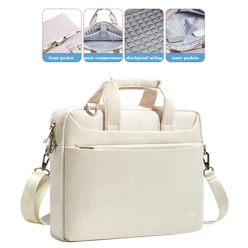 Laptop Shoulder Bag 13.3 14 15.6 inch Notebook Messenger Handbags for MacBook Air Pro 13 15 16" HP Dell Lenovo Asus Acer Surface