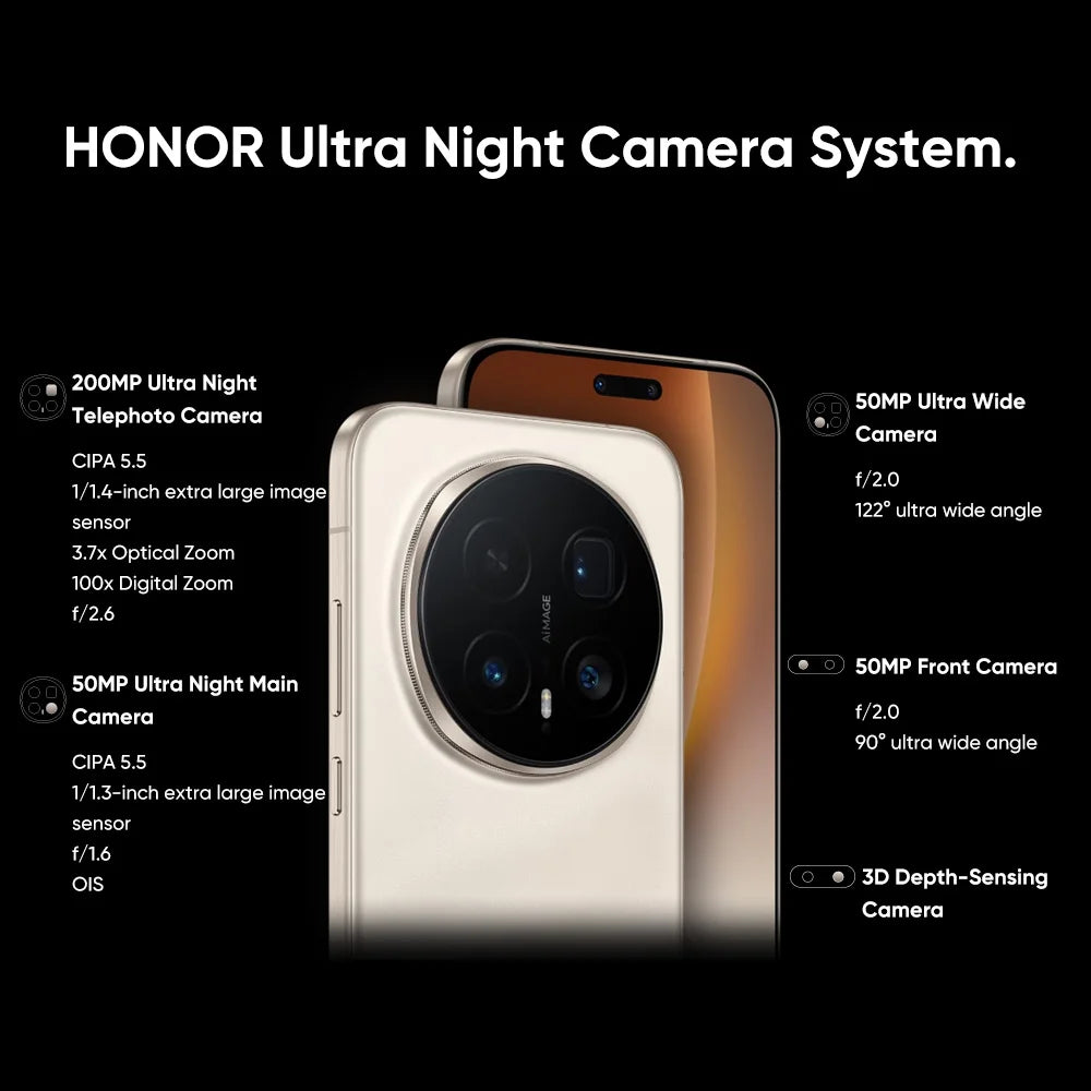 Honor Magic 8 Pro 5G Global – Snapdragon 8 Elite, 200MP Camera, 6270mAh, 100W Charge, 6.71" OLED, NFC
