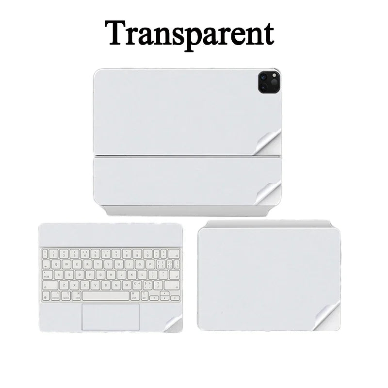 Anti Scratch Waterproof Vinyl Decal Skin Cover for Magic Keyboard 2020 2021 Ipad Pro 11 12.9 10.9 inch No Residue Sticker Film
