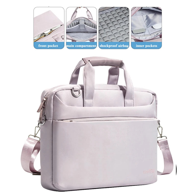 Laptop Shoulder Bag 13.3 14 15.6 inch Notebook Messenger Handbags for MacBook Air Pro 13 15 16" HP Dell Lenovo Asus Acer Surface