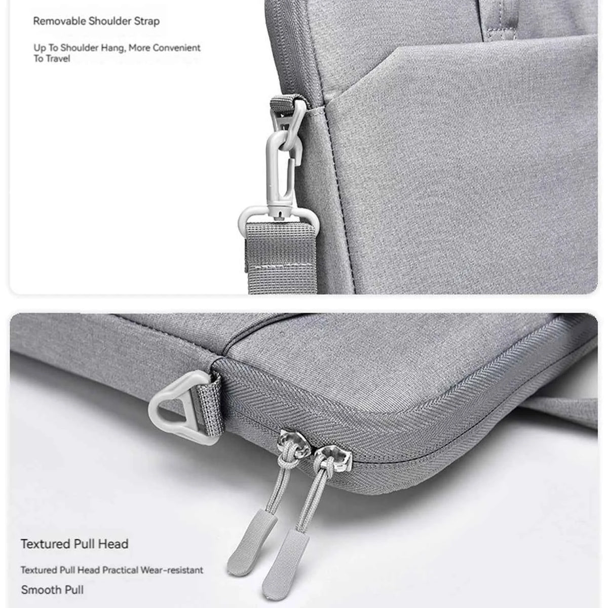 Laptop Sleeve Bag For Macbook Air Pro 16 Pouch 13.3 14 15.6 Inch HP Huawei Lenovo Dell Notebook Case Shoulder HandBag Briefcases