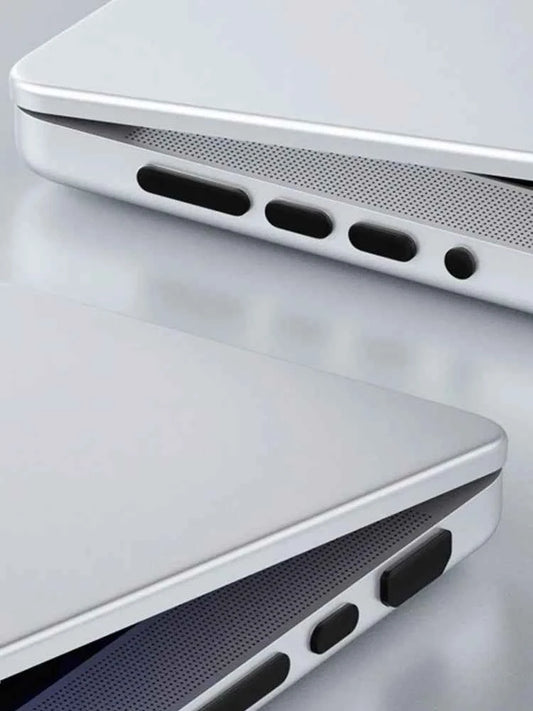 Soft Silicone Anti Dust Plug For MacBook Pro 2025 14 16 inch M5 M4 M3 pro max Stopper Laptop Dustproof Interface Cover