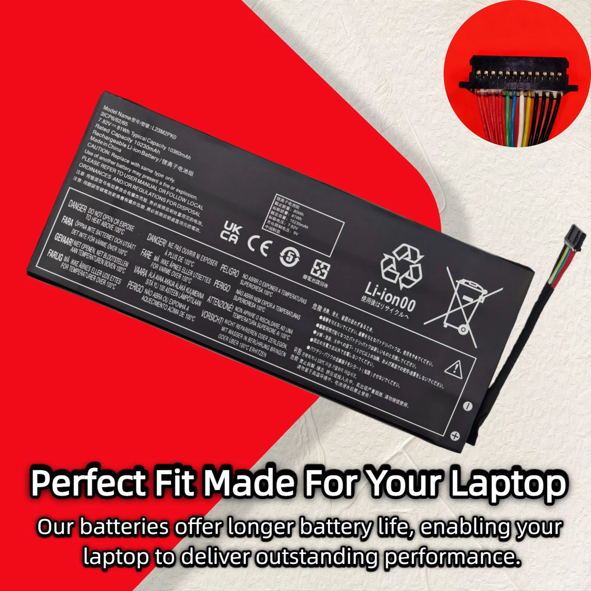 Wholesale And Retail❗❗❗ L23M2PK0 L23B2PK0 Battery High-Capacity for Lenovo Legion Go 8APU1 Handheld Gaming PC L23C2PK0