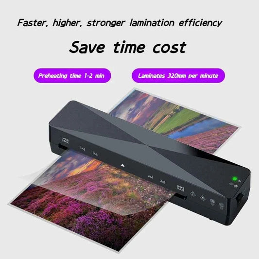 FNL001Photo Laminator Office Use Laminating Machine Photo Laminator Small Laminating MachineA4Plastic-envelop machine