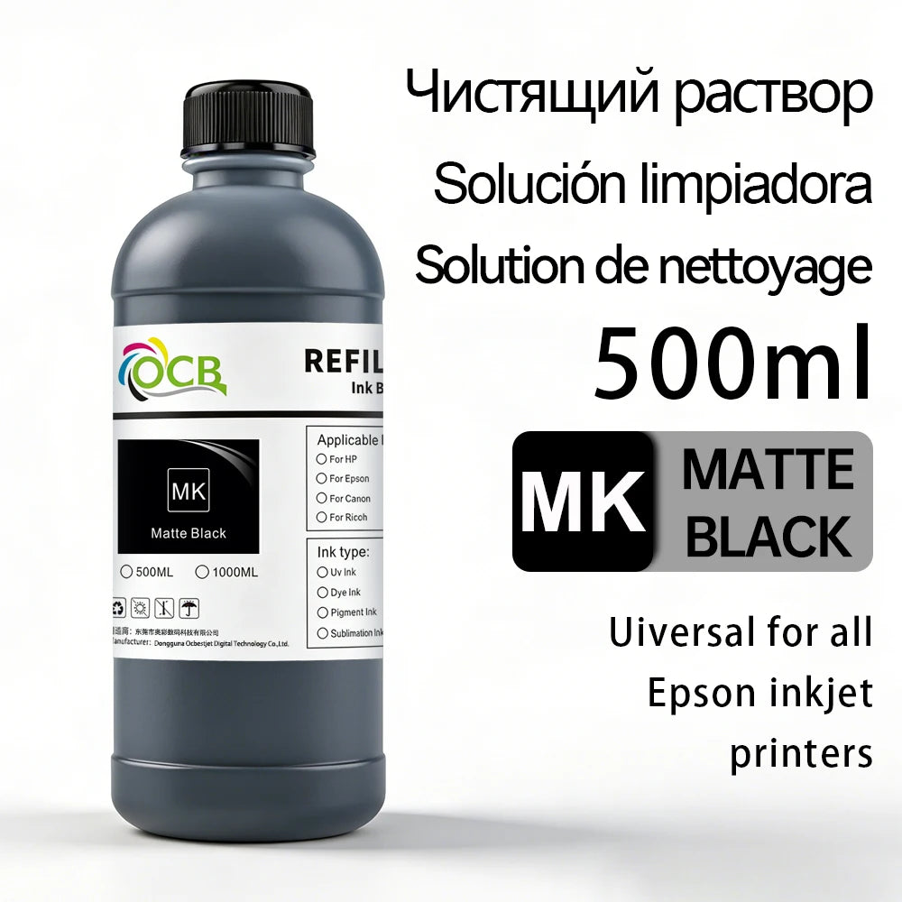 500ML Sublimation Ink DX5 TX800 I3200 I1600 L1800 1390 R1900 L800 XP600 L805 ET-15000 ET-8550 ET-8500 Heat Press Transfer Ink