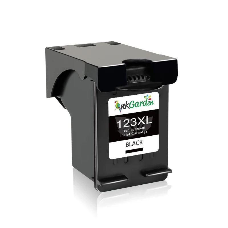 InkGarden 123XL Ink Cartridge Replacement For HP 123 HP123 XL Compatible 1110 1111 2130 2132 Officejet 3830 3831 3832 Printer