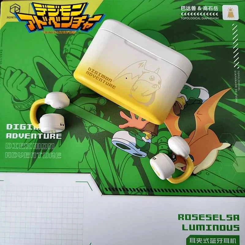 Digimon Adventure Ear Clip Wireless Bluetooth Headphones