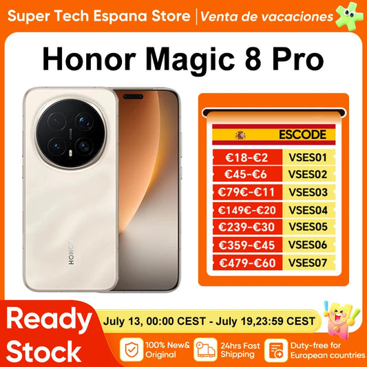 Honor Magic 8 Pro 5G Global – Snapdragon 8 Elite, 200MP Camera, 6270mAh, 100W Charge, 6.71" OLED, NFC