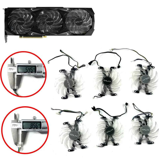 Cooling Fan 90mm 4pin For KFA2 GALAX GeForce RTX 3060 3070 3080 Ti SG (1-Click OC Feature) Graphics Card Cooler Fan