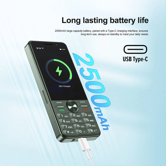 SERVO F25 PRO 4G Smartphone – Android, 3.5" Touch Screen, 2GB+16GB, Dual SIM, FM Radio, Play Store