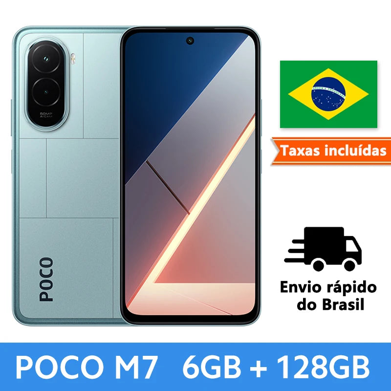 POCO M7 Global Version – Snapdragon 685, 6.9" FHD+ Display, 7000mAh, 33W Fast Charge, NFC