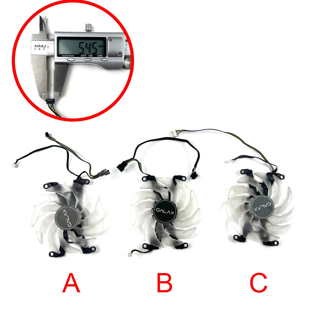 Cooling Fan 90mm 4pin For KFA2 GALAX GeForce RTX 3060 3070 3080 Ti SG (1-Click OC Feature) Graphics Card Cooler Fan