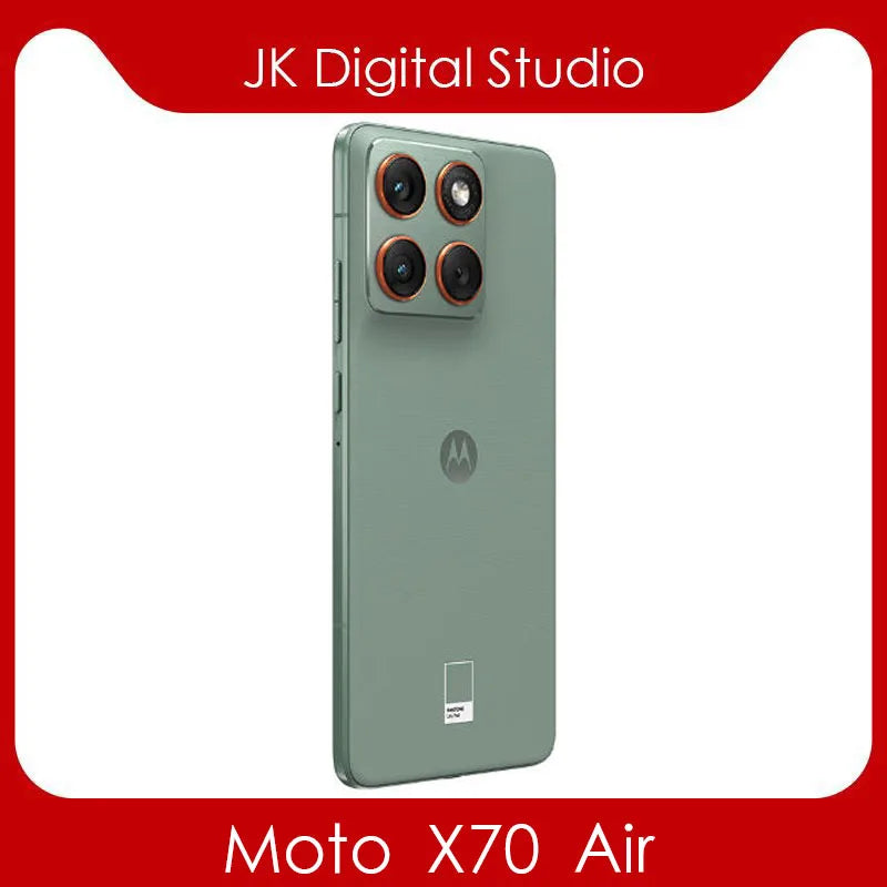 Motorola Moto X70 Air – 6.7" 2712x1220 LED, Snapdragon 7 Gen4, 50MP, Android 16, 4800mAh, 68W Fast Charge
