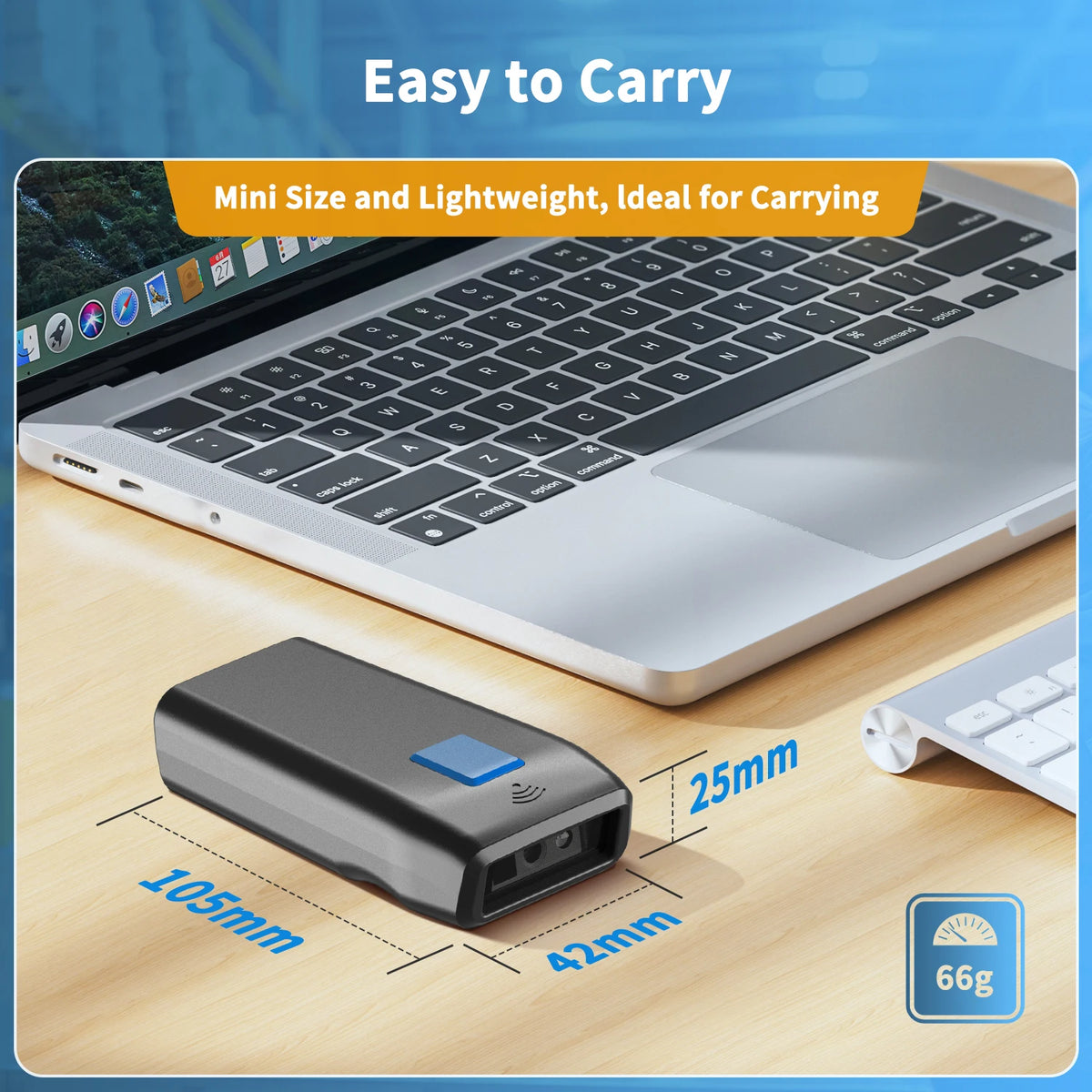 NETUM Z2 Wireless QR Barcode Scanner and Blueooth Wire 2D Barcode Reader PDF417 Automatic Sensing for Pos Scanning