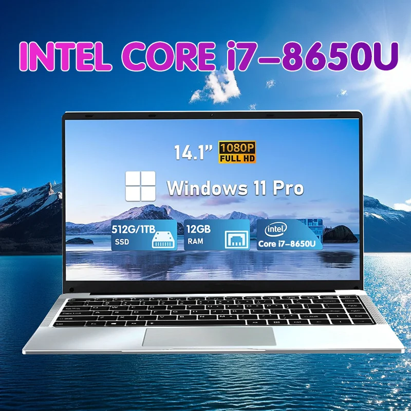 XIANGMEI 14.1" Laptop – Intel i7, 12GB RAM, Up to 2TB SSD, Windows 11