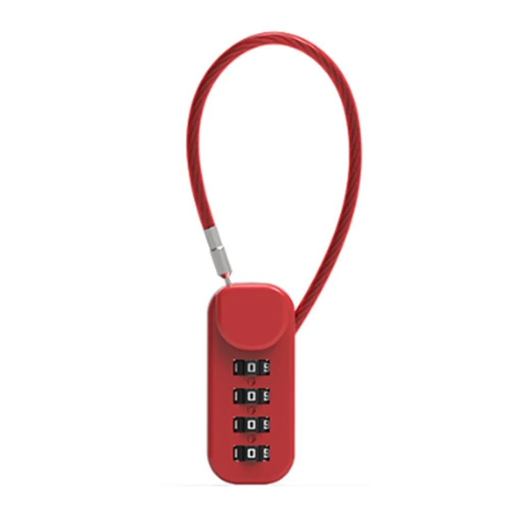 3 Digit Password Lock Mini Luggage Padlock Resettable Coded Lock Combination Lock Dormitory Cabinet Lock Backpack Zipper Lock
