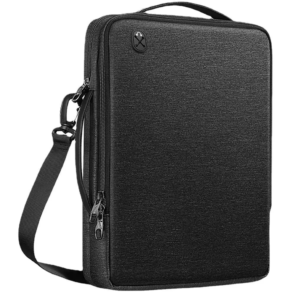 New 13.3-15.4 inch Laptop Shoulder Bag Large Capacity Shockproof Tablet Sleeve Handle Waterproof Carrying Case