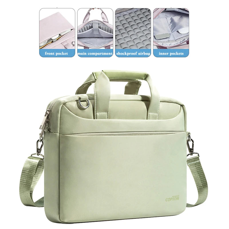 Laptop Shoulder Bag 13.3 14 15.6 inch Notebook Messenger Handbags for MacBook Air Pro 13 15 16" HP Dell Lenovo Asus Acer Surface