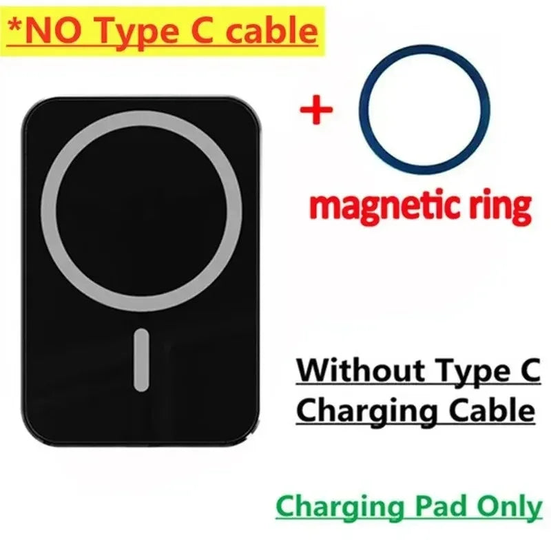 15W Magnetic Wireless Car Charger Mount for iPhone 15 14 13 12 and Xiaomi
