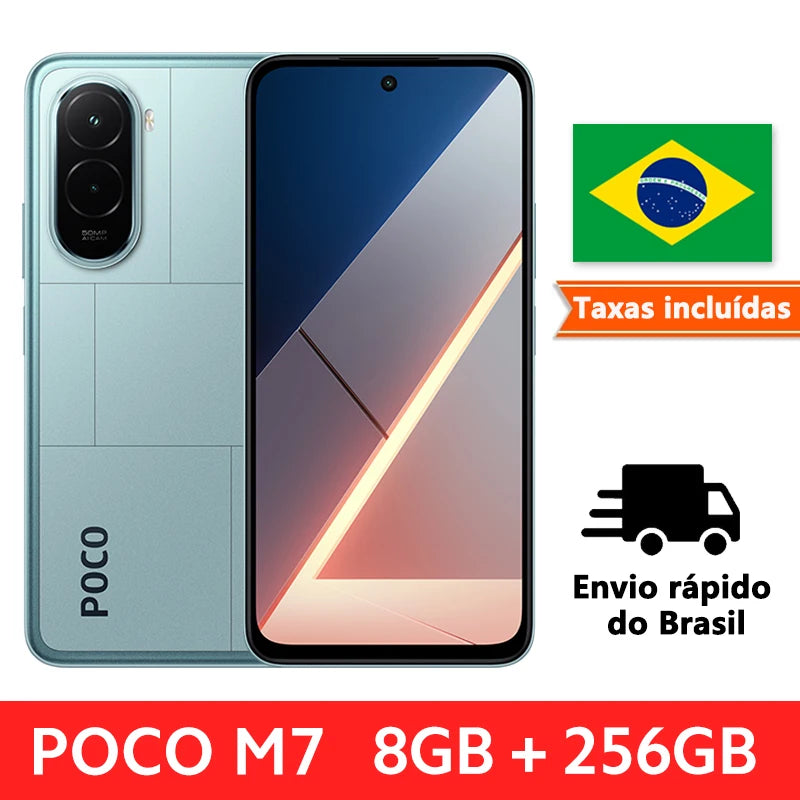 POCO M7 Global Version – Snapdragon 685, 6.9" FHD+ Display, 7000mAh, 33W Fast Charge, NFC