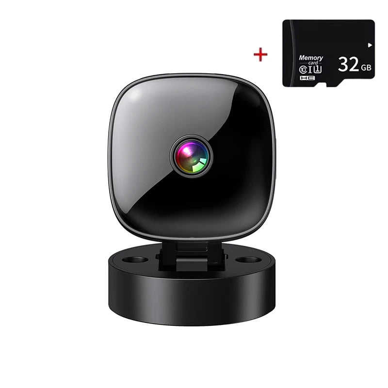HD WiFi Mini Security Camera – Remote Video Monitor for Smart Home Surveillance